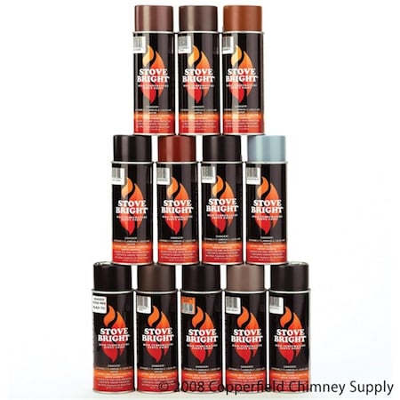 Integra Miltex Forrest Paint Co. 6159 Metallic Brown Stovebright Stove Paint CD62369